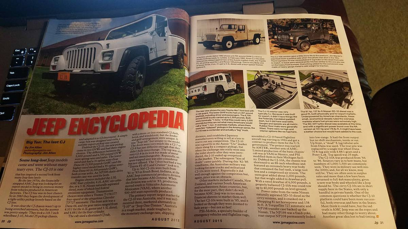 Illustration for article titled Could This 1985 Jeep CJ10’s Rarity Overcome its $32,500 Price?
